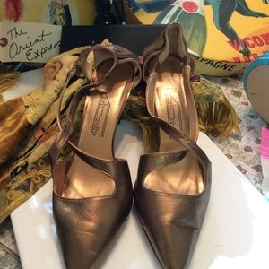 Bronze Vitorio Sabatino Pumps